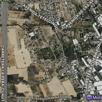 Mapa satelital de referencia en Cuernavaca