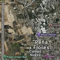Mapa satelital de Peña Flores Campo Nuevo
